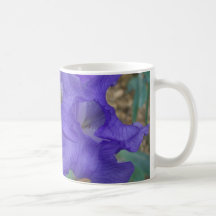 Purple Iris Cup Mug