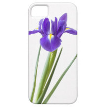 Purple iris on iphone case iPhone 5 case