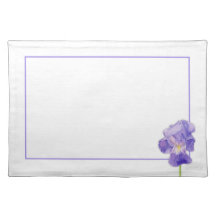 Purple Iris Placemat