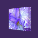 Purple Iris Wrapped Canvas canvas prints