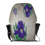 Purple Irises Customizable Commuter Bag