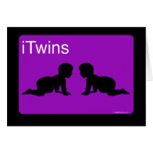 purple iTwins Cards