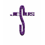 Purple Jesus Cross t-shirts