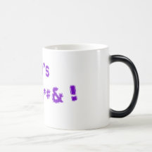 Purple Jupiter Colour Changing Mug
