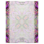 Purple Kaleidoscope Letterhead