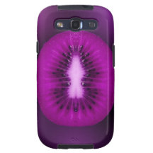Purple Kiwi Fruit Samsung Galaxy SIII Case