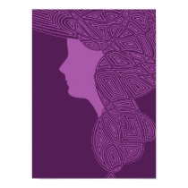 Purple Lady posters