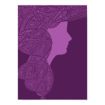 Purple Lady posters