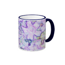 Purple Lantana Desert Flower Coffee Mug