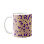 Purple Leopard Coffee Mugs