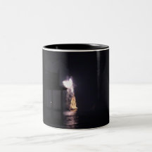 Purple Lights From The Sea Coffee Mugs