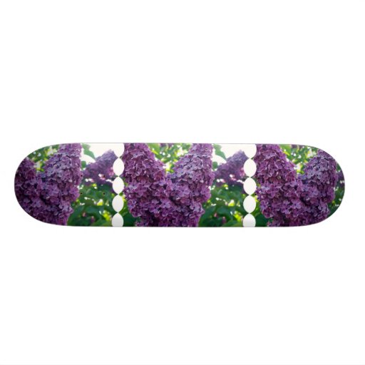 Purple Lilacs Skateboard