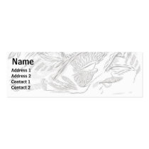 Purple Lips business cards