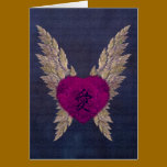 Purple Love Card cards