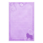 Purple Magic Collie Stationery