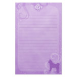 Purple Magic Japanese Akita Stationery