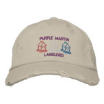 Purple Martin Landlord embroidered hats