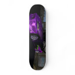 PURPLE MONEY MACHINE SKATEBOARD