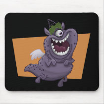 Purple Monster Mousepad