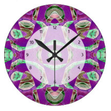 purple mosaic abstract