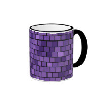 Purple Mosaic Tiles Mug