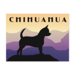 Purple Mountains Chihuahua Postcards
