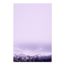 Purple Mountains Majesty Stationery