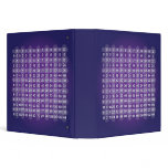 Purple Multiplication Table Binder
