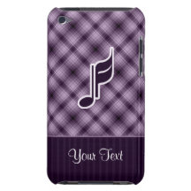 Purple Music Note iPod Touch Cover