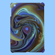 Purple N Gold Feather Abstract iPad Mini Case ipad mini cases