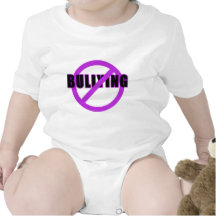 Purple NO BULLYING T-shirts and Buttons