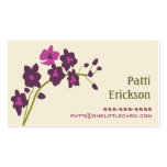 Purple Orchid Business Card