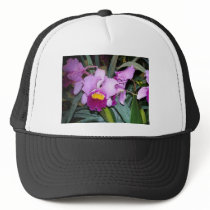 Purple Orchid Mesh Hats