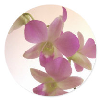 Purple Orchid Stickers