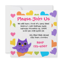 Purple Owl