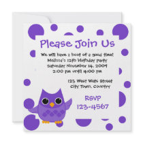 Purple Owl