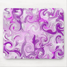Purple Paint Mouse Pads