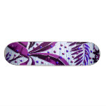 Purple Palm Skateboard