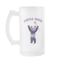Purple Panda Lacrosse Mug