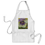 Purple Pansy Apron