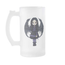 "Purple Paper Hearts" Mug