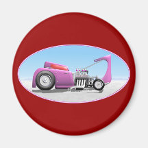 Purple Passion 32 Ford Coupe Fridge Magnet