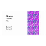 Purple Pattern Business Card