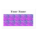 Purple Pattern Business Card