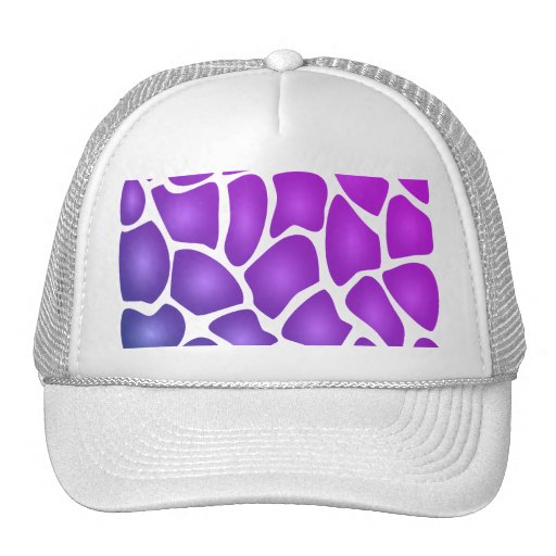Purple Pattern Hats