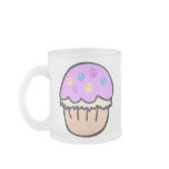 Purple Peace Cupcake Coffee Mug