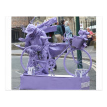 Purple Pedaller Post Cards