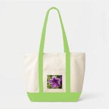 Purple Petunias Bag