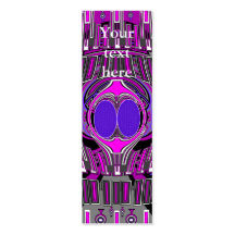 Purple pink superfly design business card templates