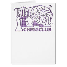 Purple Plaid Note Card